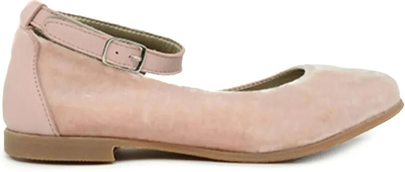 Pèpè Fluwelen ballerina's Roze - Foto 3