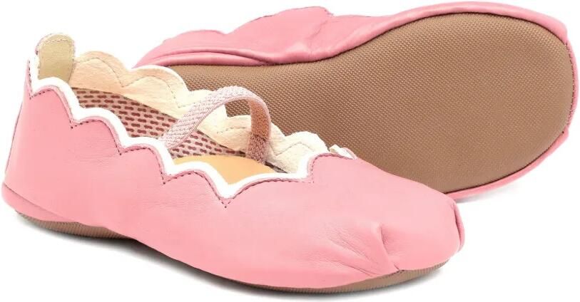 Pèpè Gewelfde slippers Roze