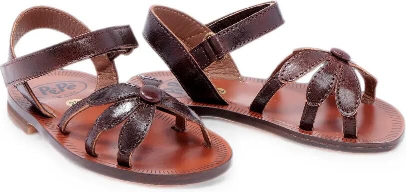 Pèpè Giulia sandalen Bruin