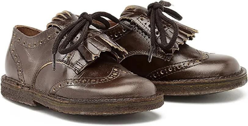 Pépé Kids Brogues met veters Bruin