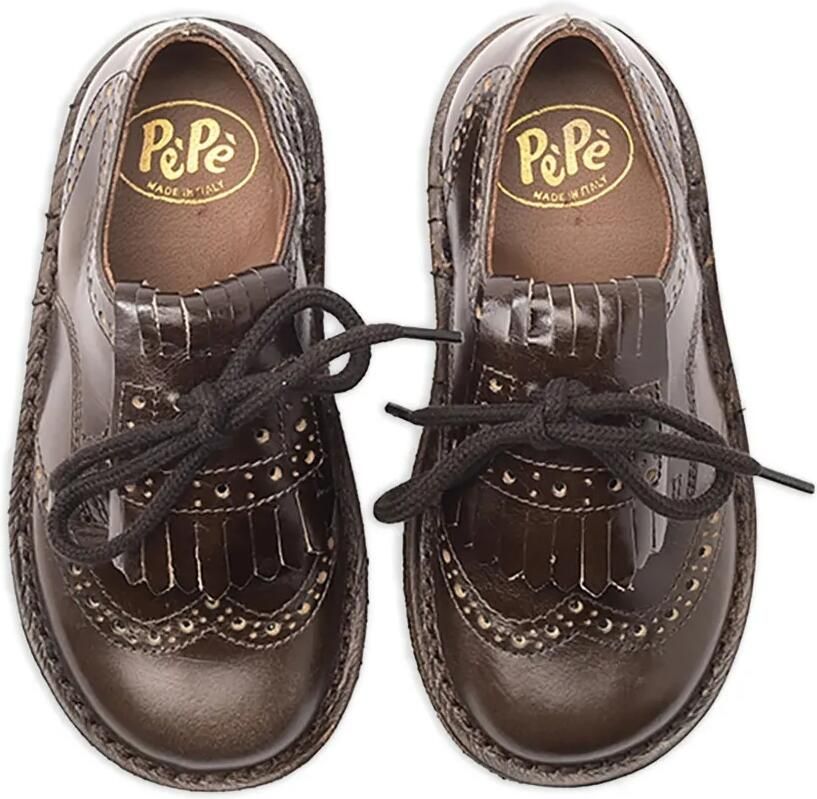 Pépé Kids Brogues met veters Bruin - Foto 2