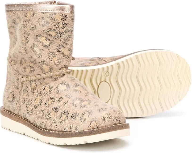 Pèpè Laarzen met luipaardprint Beige - Foto 2
