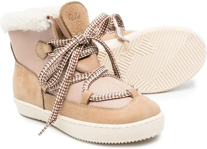 Pèpè Lammy enkellaarzen Beige - Foto 3
