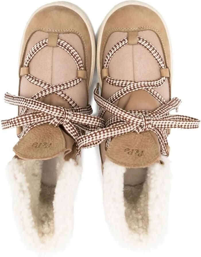 Pèpè Lammy enkellaarzen Beige - Foto 2