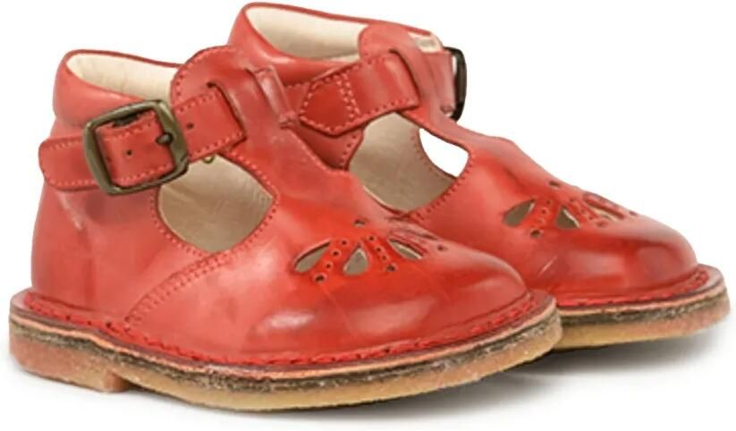 Pèpè Leren ballerina's Rood