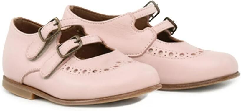 Pèpè Leren ballerina's Roze
