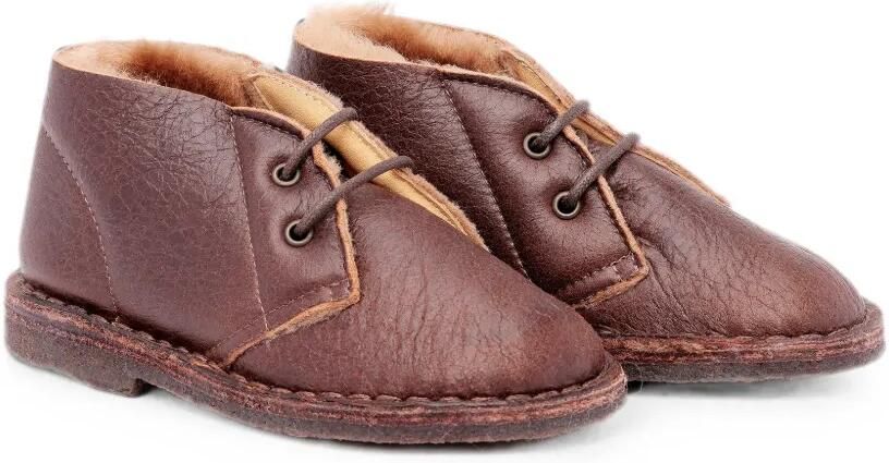 Pèpè Leren brogues Bruin