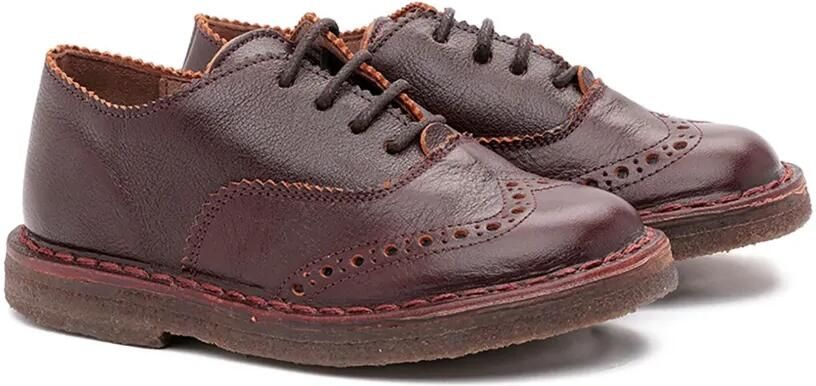 Pèpè Leren brogues Rood