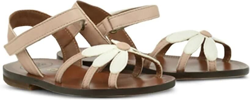 Pèpè Leren sandalen Beige