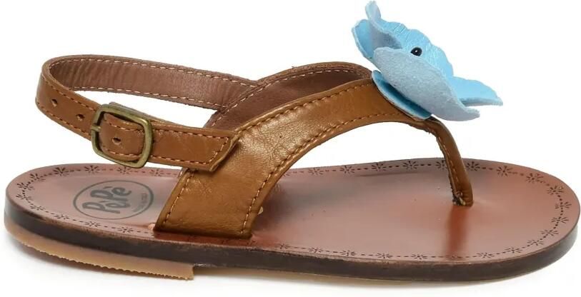 Pèpè Leren sandalen Bruin - Foto 3
