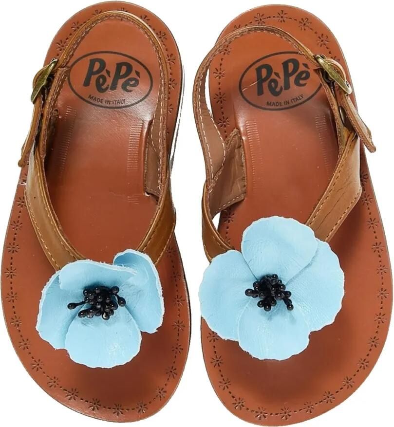 Pèpè Leren sandalen Bruin - Foto 2