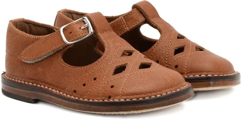 Pèpè Leren sandalen Bruin