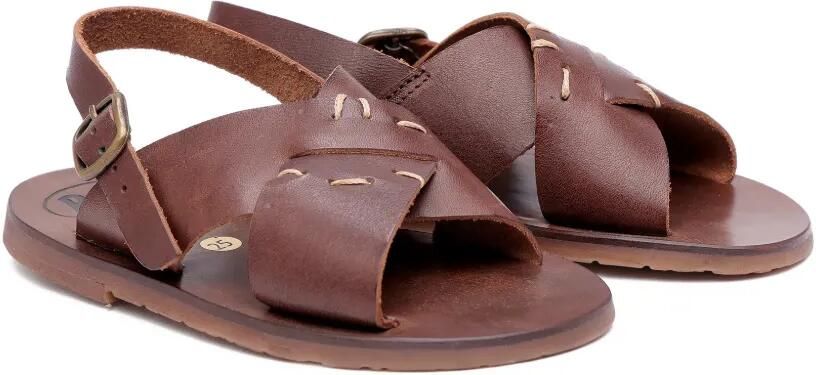Pèpè Leren sandalen Bruin