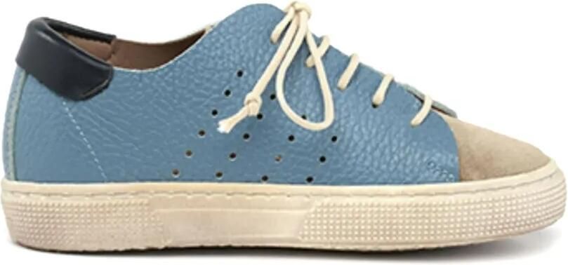 Pèpè Leren sneakers Blauw - Foto 3