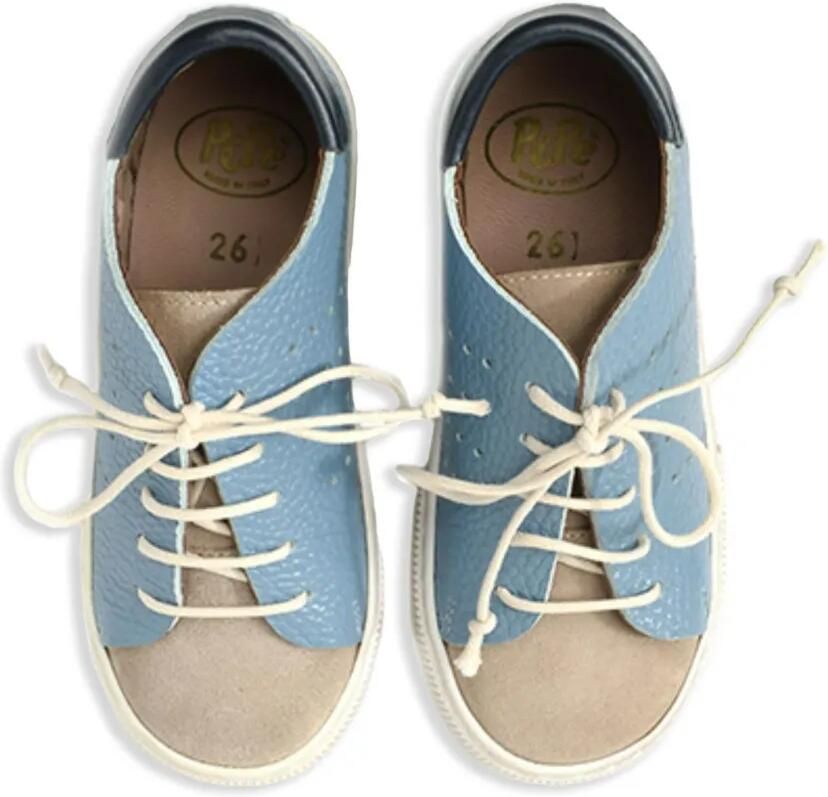 Pèpè Leren sneakers Blauw - Foto 2