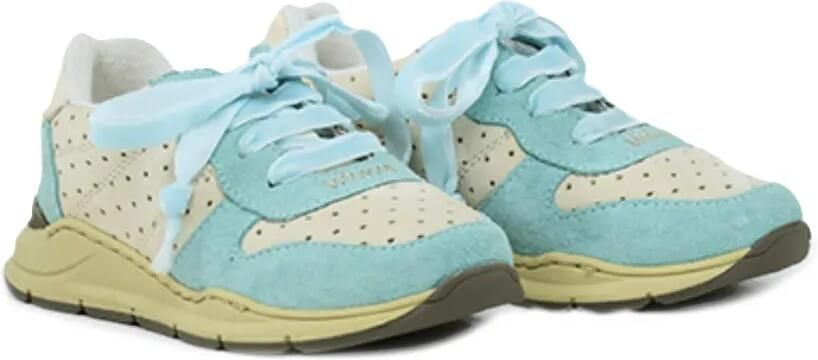 Pèpè Leren sneakers Blauw