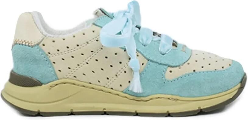 Pèpè Leren sneakers Blauw - Foto 3