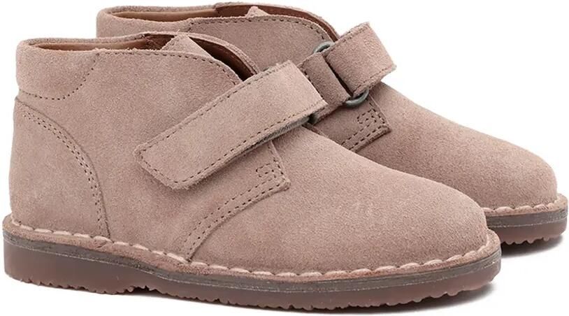 Pèpè Leren sneakers met bandjes Beige