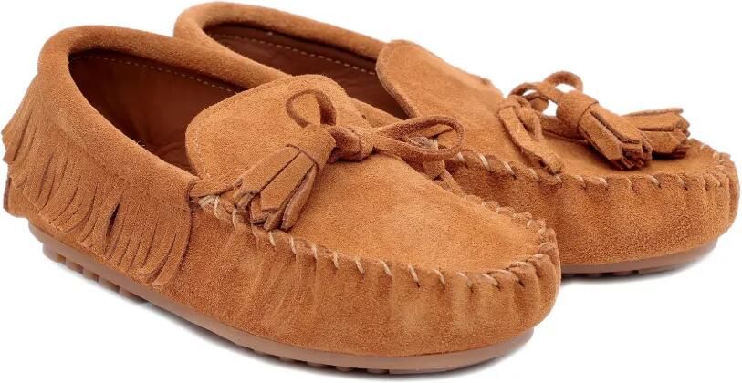 Pèpè Loafers met kwastje en franje Bruin