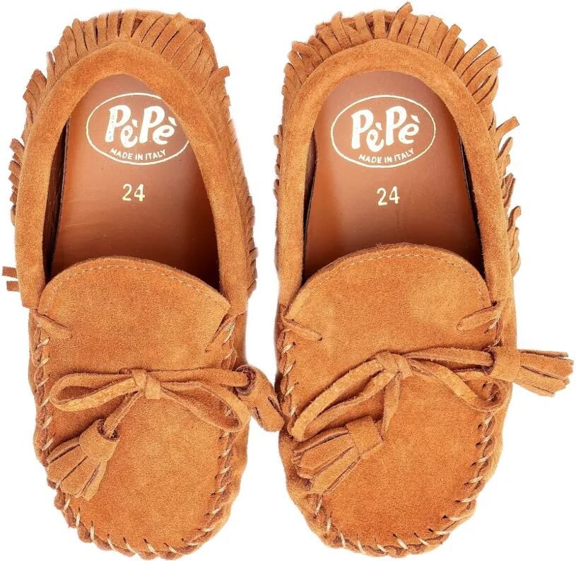 Pèpè Loafers met kwastje en franje Bruin - Foto 2