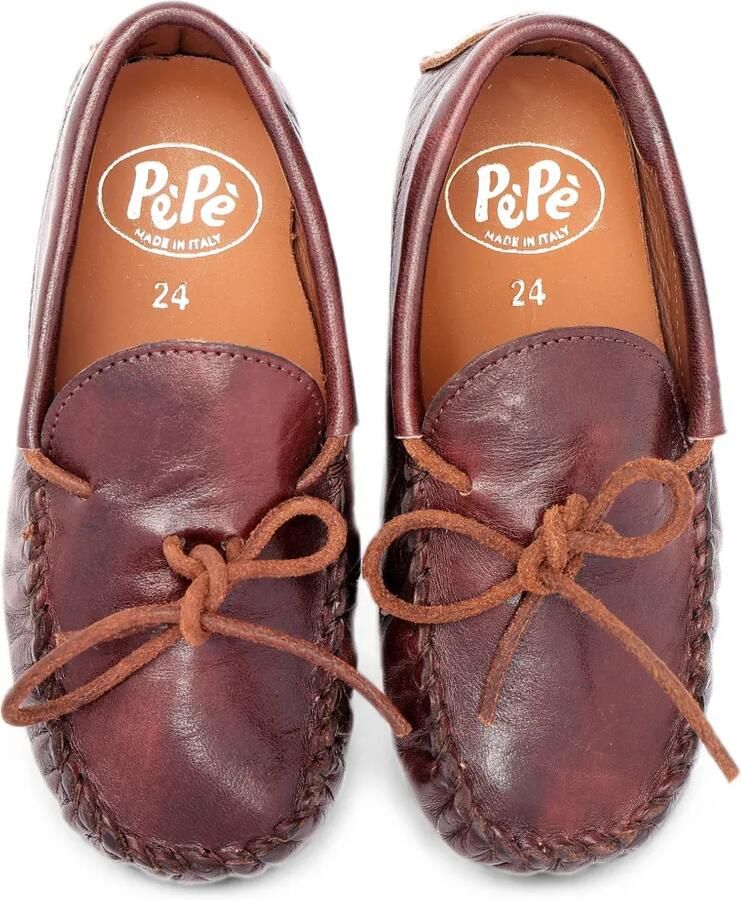 Pèpè Loafers met veters Bruin - Foto 2