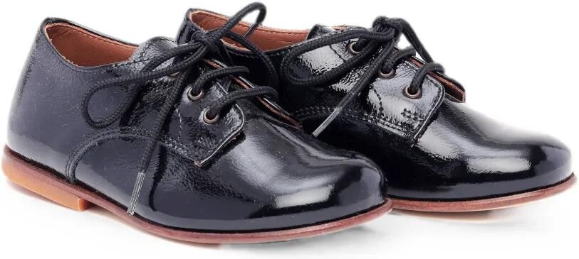Pèpè Loafers met veters Zwart