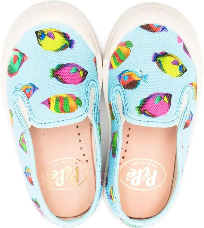 Pèpè Noah sneakers met print Blauw - Foto 2