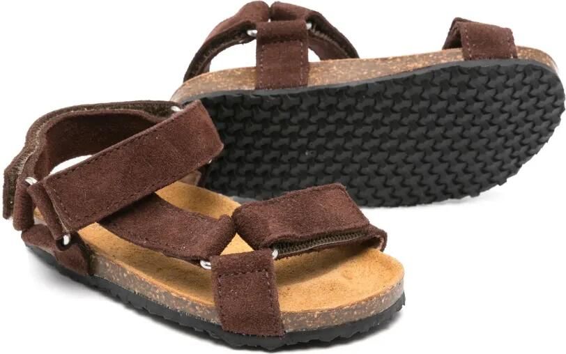 Pèpè Percy suède sandalen Bruin - Foto 3