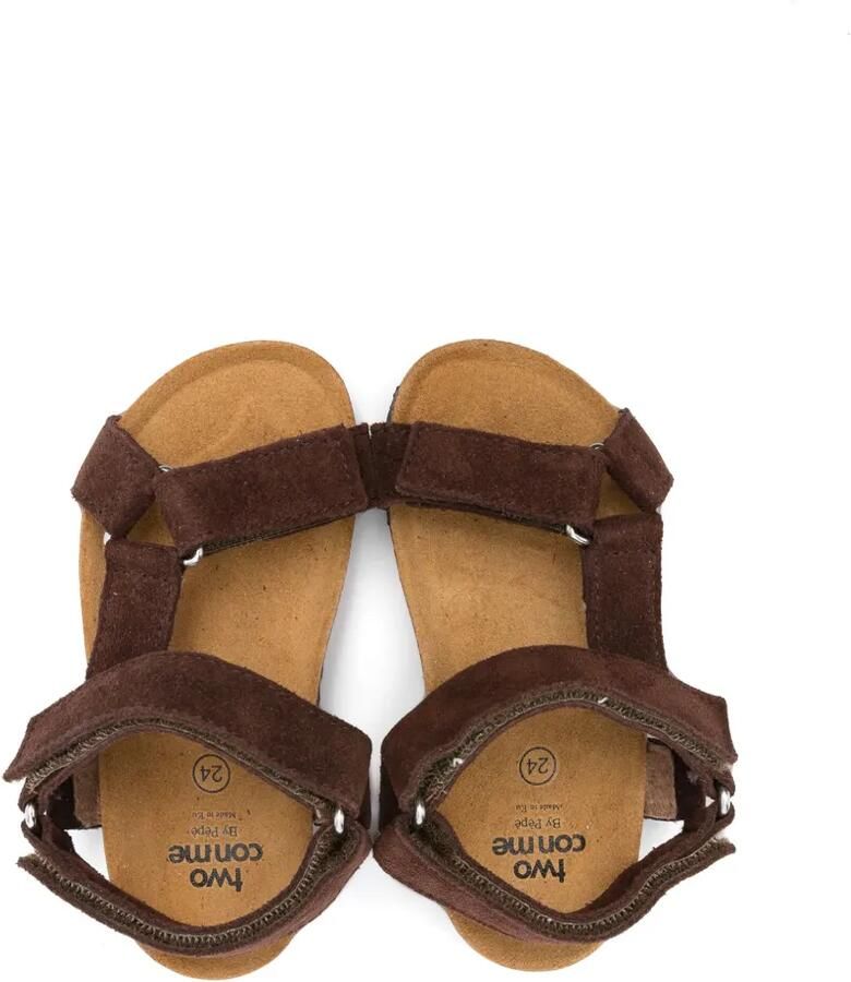 Pèpè Percy suède sandalen Bruin - Foto 2