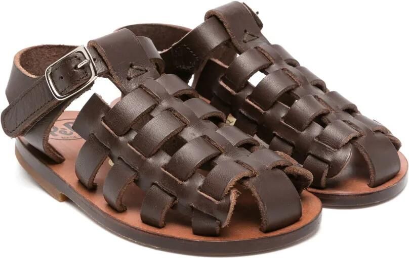 Pèpè Sandalen met bandjes Bruin