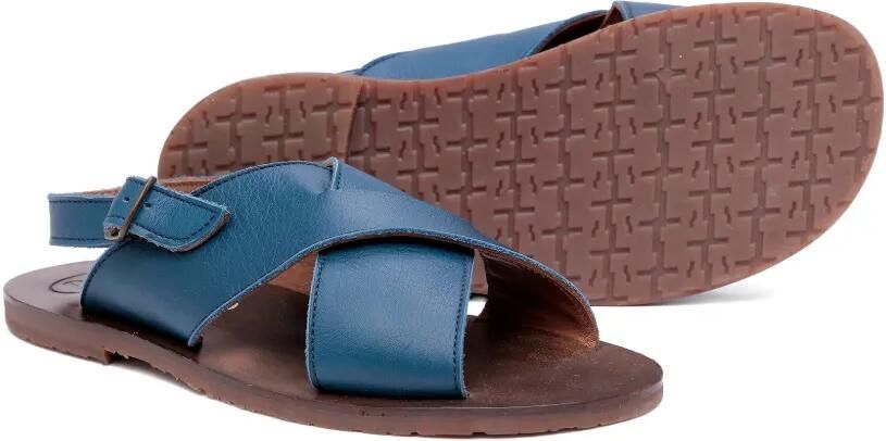 Pèpè Sandalen met gekruiste bandjes Blauw - Foto 3