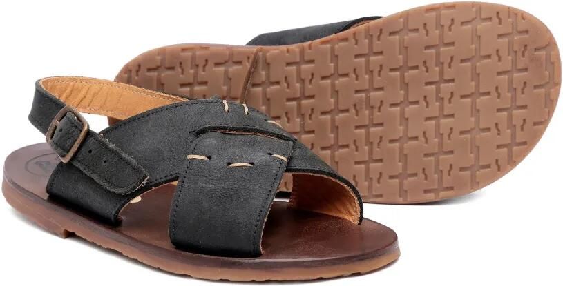Pèpè Sandalen met gekruiste bandjes Zwart - Foto 3