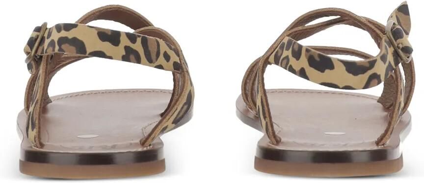 Pèpè Sandalen met luipaardprint Beige - Foto 3