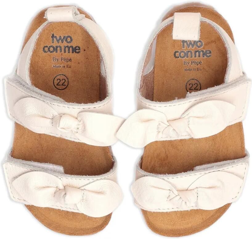 Pèpè Sandalen met strik Beige - Foto 2