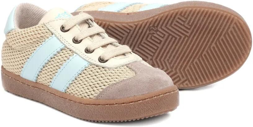 Pèpè Sasha sneakers met vlakken Beige - Foto 3