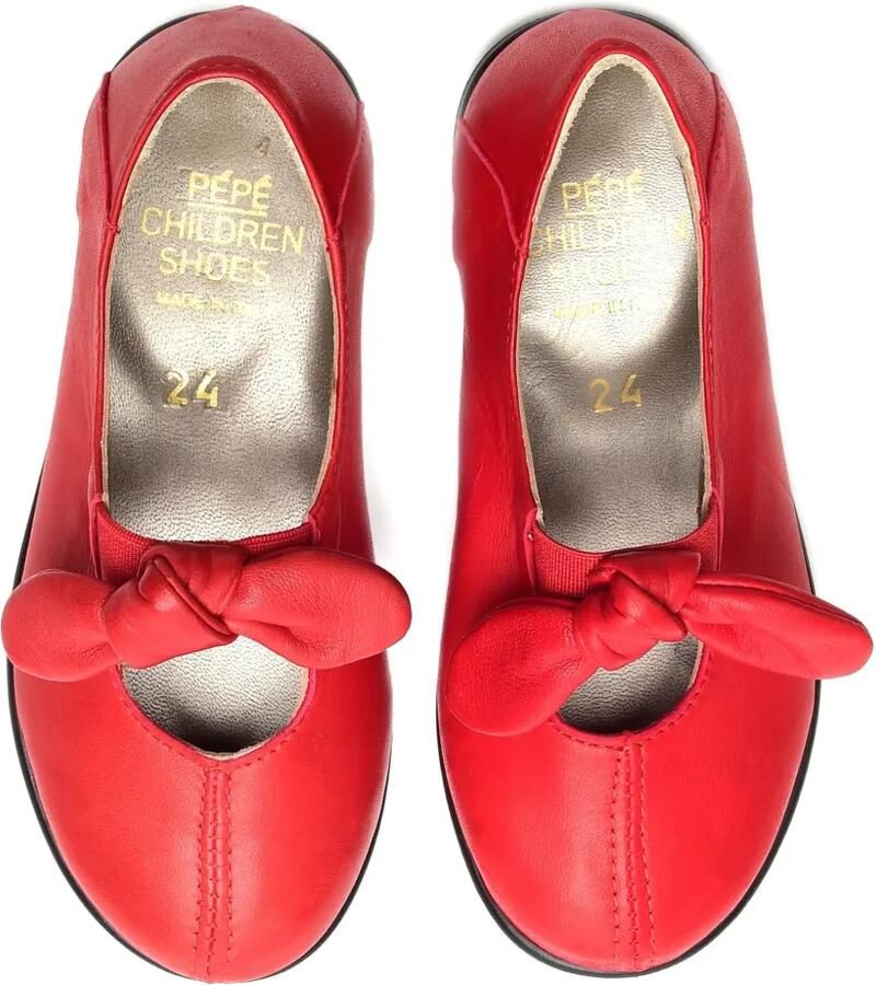 Pèpè Schoenen met geknoopt detail Rood - Foto 2