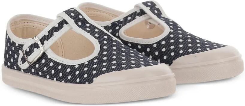 Pèpè Schoenen met stippen en gespbandje Blauw - Foto 3