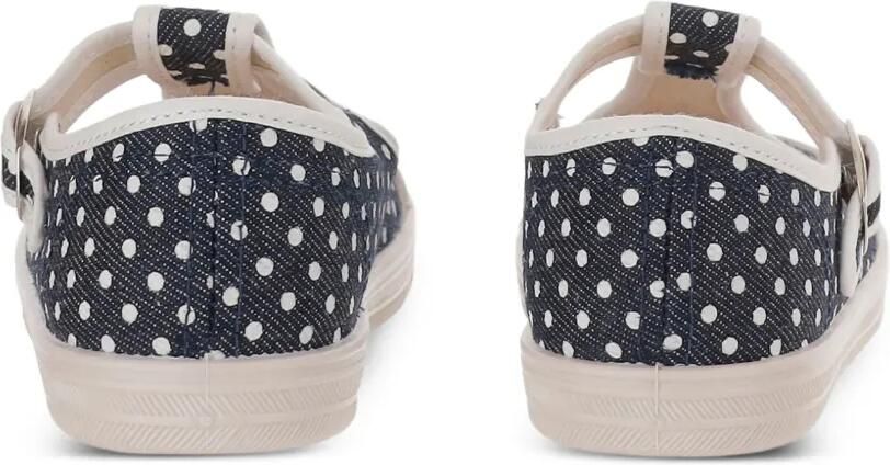 Pèpè Schoenen met stippen en gespbandje Blauw - Foto 2