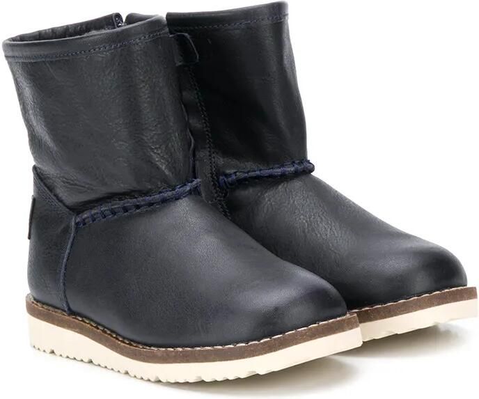 Pèpè Slip-on enkellaarzen Blauw
