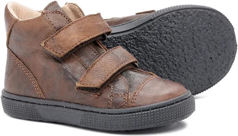 Pèpè Sneakers met bandje Bruin - Foto 3