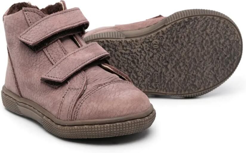 Pèpè Sneakers met klittenband Bruin - Foto 3