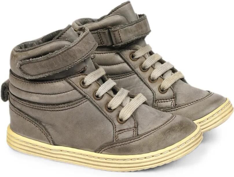 Pèpè Sneakers met klittenband Grijs