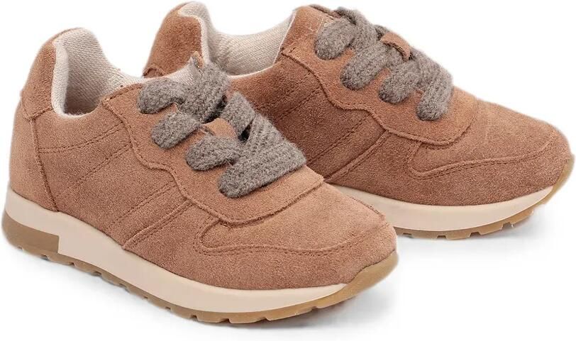 Pèpè Suède sneakers Bruin