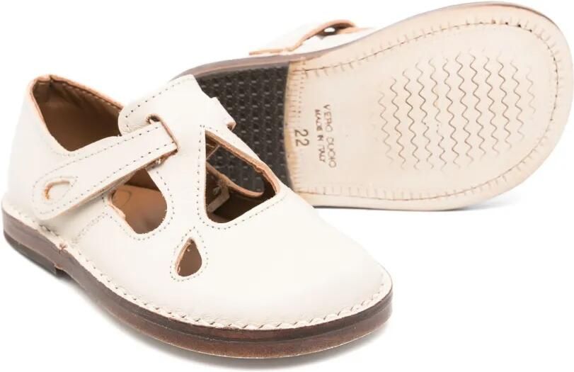 Pèpè Swann leren sandalen Wit - Foto 3
