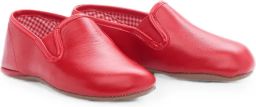 Pèpè Terry elastische leren loafers Rood