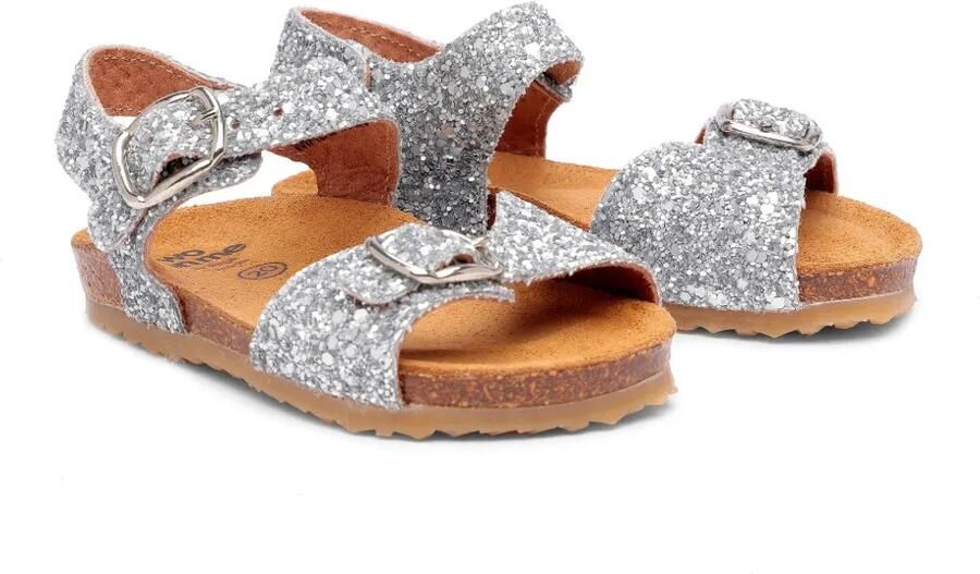 Pèpè Two Con Me sandalen Zilver