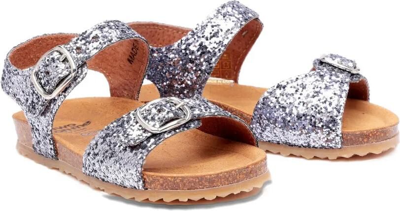 Pèpè Two Con Me sandalen Zilver