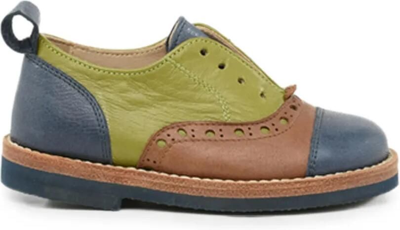 Pèpè two-tone brogues Groen