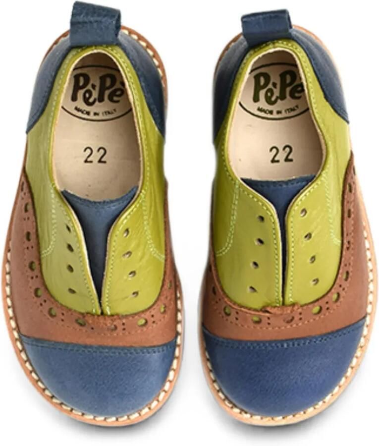 Pèpè two-tone brogues Groen - Foto 2