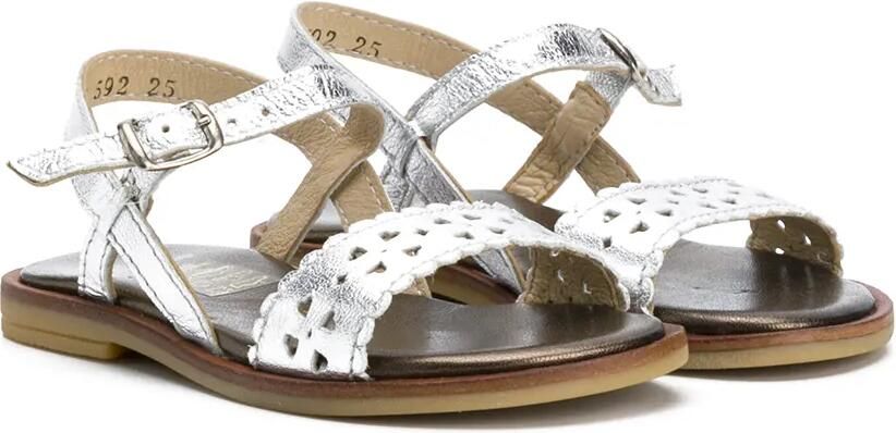 Pèpè Uitgesneden sandalen Grijs